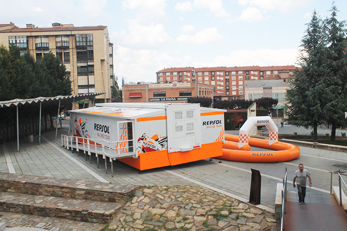 Exposición de Repsol Racing Tour en Cartagena