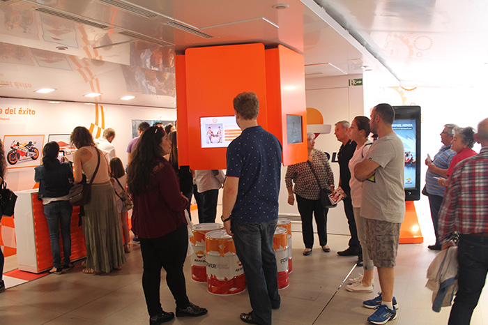 Exposición de Repsol Racing Tour en Cartagena